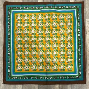 Floral Patterned Scarf